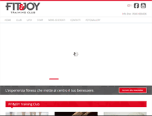 Tablet Screenshot of fitandjoy.com